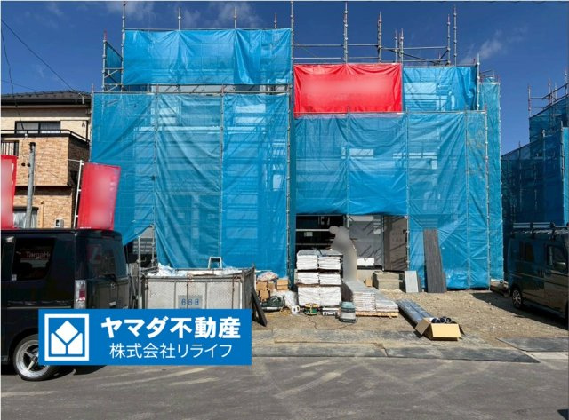 タマタウン　羽島市正木町新井（正木小）　全3区画分譲の外観|「現地（2026年1月22日）撮影」　
■外観写真　
■ヤマダ不動産　株式会社リライフ　