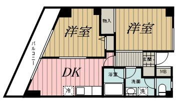 アンリベールⅠの間取り