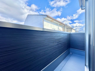 【バルコニー】 | 宇治市大久保町平盛　新築戸建 | 【3階南側バルコニー】