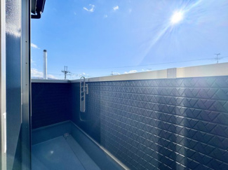 【バルコニー】 | 宇治市大久保町平盛　新築戸建 | 【3階北側バルコニー】