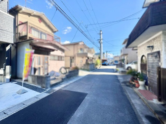 【前面道路含む現地写真】 | 宇治市大久保町平盛　新築戸建