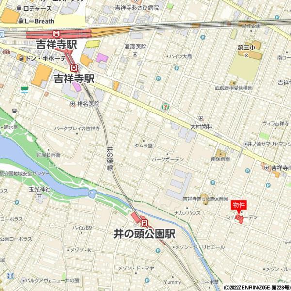 カールスルーエ吉祥寺の地図