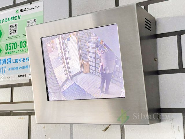 調布ホームズの防犯設備|防犯モニター