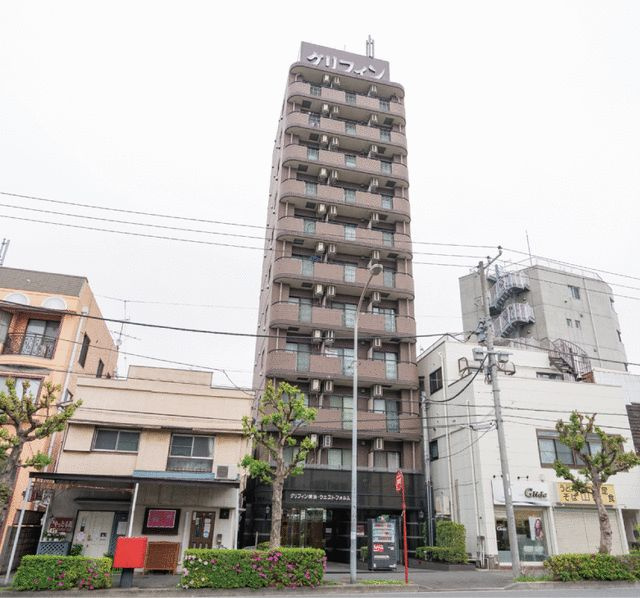 グリフィン横浜・ウエストフォルムの外観