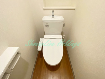 【トイレ】 | カーサヴェルデ | 温水洗浄便座付き♪