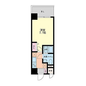 ラクラス新大阪の間取り