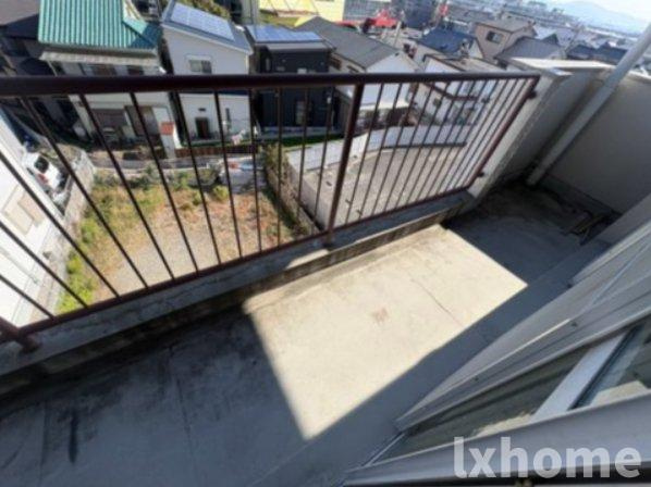 メゾン東茨木のバルコニー