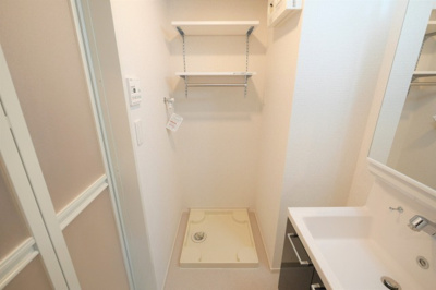 【設備】 | リアライズ鶴橋東Ⅱ | 洗濯機置き場です