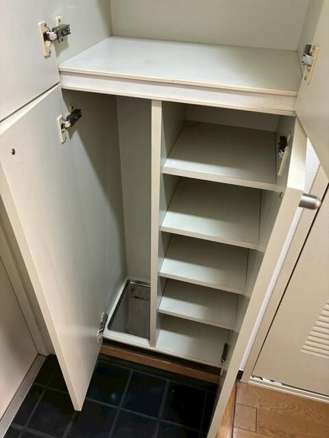 グリーンプラザ北綾瀬Ⅲの玄関