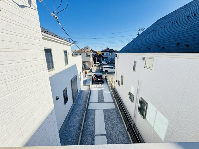三郷市彦成１丁目新築戸建（彦成８期）の展望|バルコニーより道路側眺望