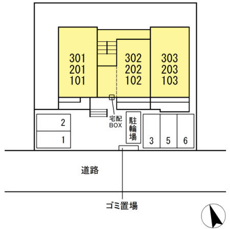 【区画図】 | D-roomさくら