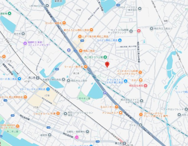 【地図】 | 明石市二見町西二見　中古戸建