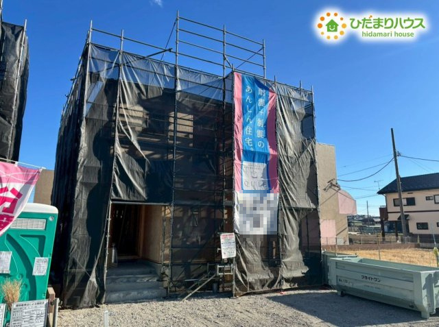 本庄市小島　第5　新築一戸建て　クレイドルガーデン　02の前面道路含む現地写真