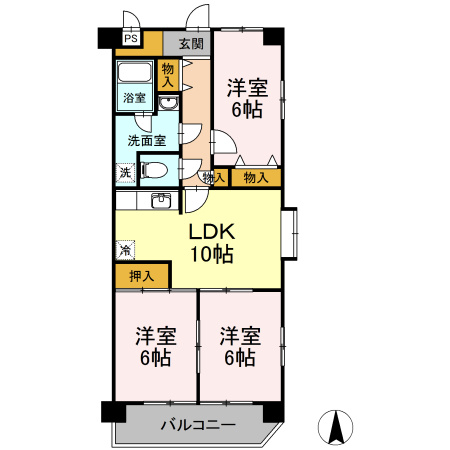 【間取り】 | アスティーけやき