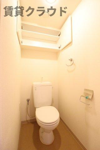 エコロジー千葉みなとレジデンスのトイレ|落ち着いたトイレです