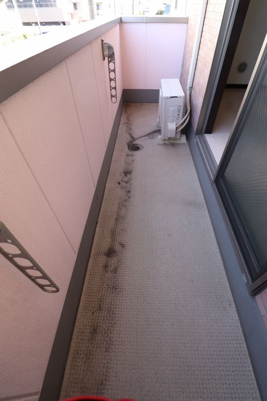 センチュリーヒルズのバルコニー