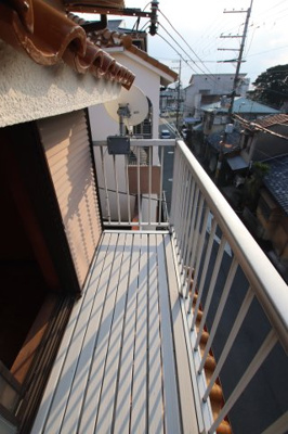【バルコニー】 | 堺市中区陶器北貸家