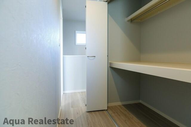 高松市新田町　新築未入居戸建ての収納|大きなスペースがあり、収納には困りません