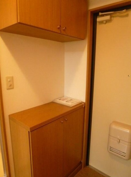 アカツキパレスの玄関