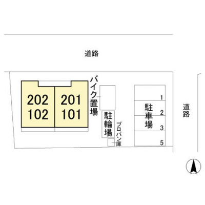 【区画図】 | ラ・シェモア