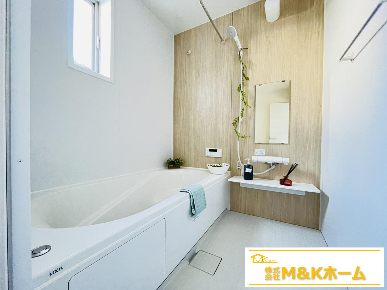 知多市寺本台3丁目　全2棟　1号棟の浴室|浴室　浴室乾燥機付き♪