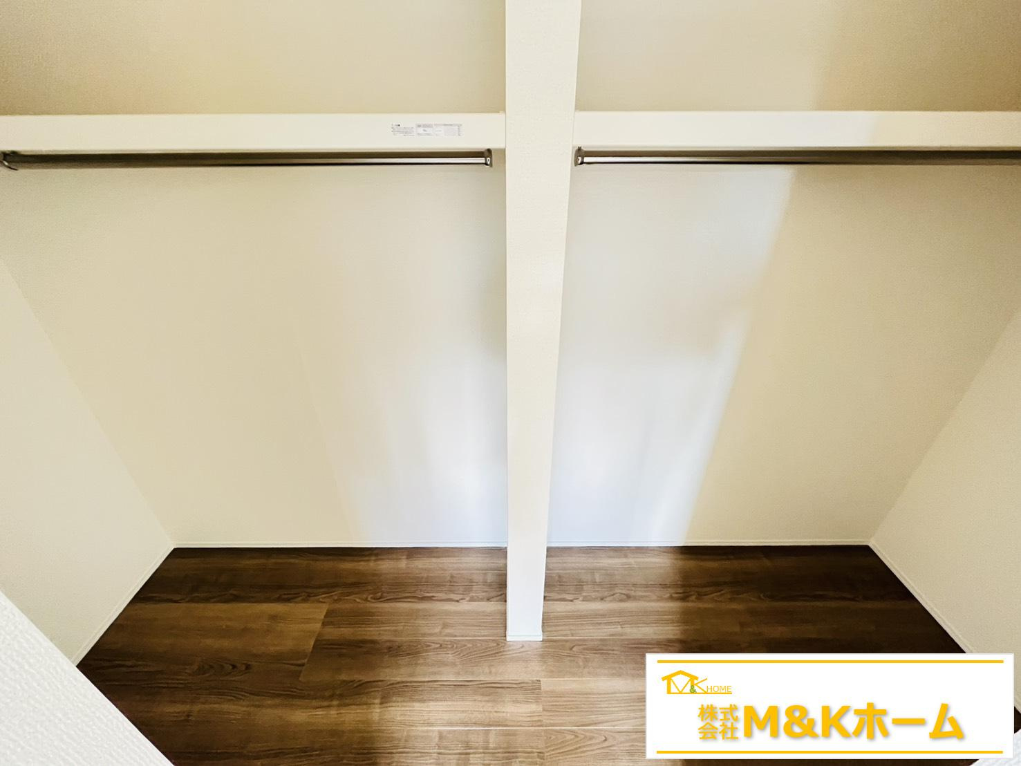 知多市寺本台3丁目　全2棟　1号棟の収納|2階全居室にWIC完備☆