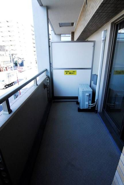 フォレスト茗荷谷のバルコニー