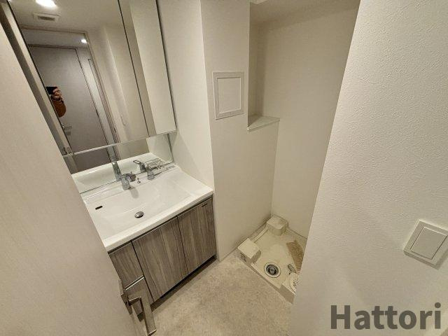 ソルレヴェンテ新梅田の洗面所