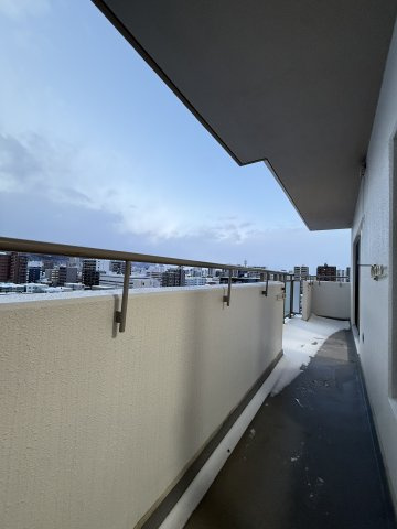 シーアイマンション円山　西棟のバルコニー