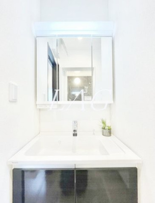 【洗面所】 | MKS世田谷赤堤 | 独立洗面台です。（モデルルームです）