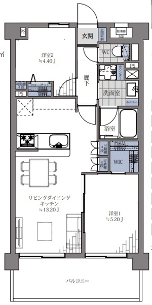 【間取り】 | アンピール天神南☆仲介手数料無料☆