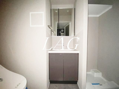 【洗面所】 | ＣＲＥＡＬ日本橋浜町 | 洗面台です。