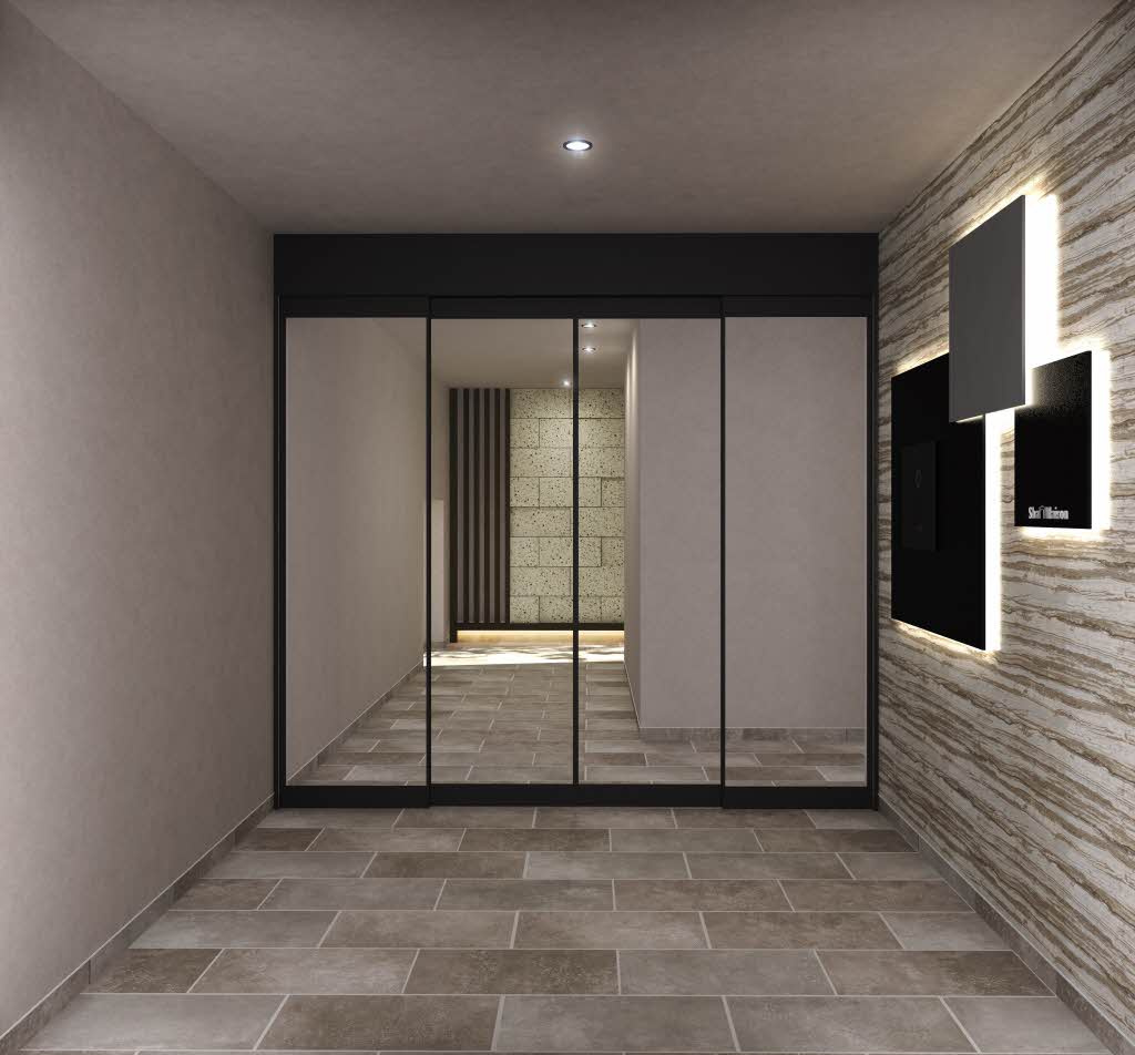 福岡市中央区谷１丁目の賃貸マンションのエントランス|シャーメゾン六本松南 A0201号-14