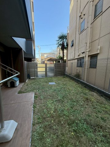 グランウィッシュ四ツ木のバルコニー