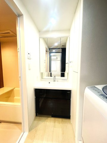 グランウィッシュ四ツ木の独立洗面台