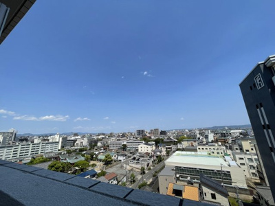 【展望】 | アドバンス新大阪ウエストゲート | １０階のバルコニーからの眺めです。