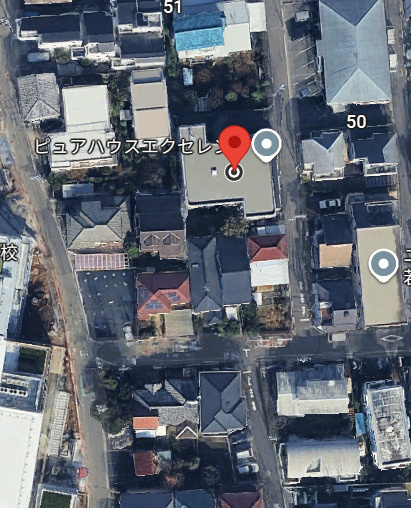 ピュアハウスエクセレント駐車場のその他|航空写真