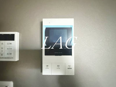 【セキュリティ】 | 町田レジデンス | モニター付きインターフォンです。（建設中）