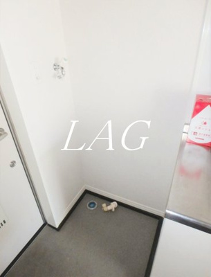 【設備】 | プレジール中町 | 室内洗濯機置き場です。