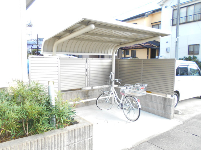 セルレアのその他共用部分|駐輪場