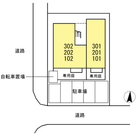セルレアの区画図