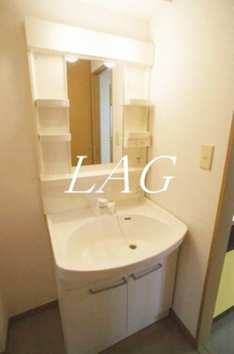 【洗面所】 | 柿の木坂音羽ハイツ | 独立洗面台です。