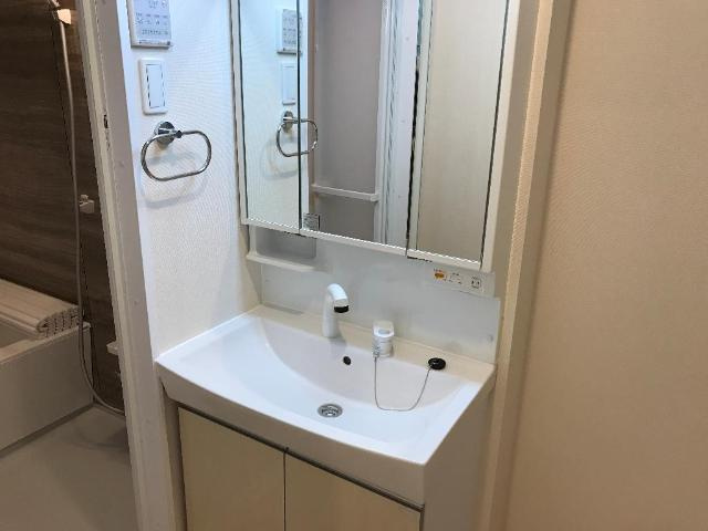 ミルフルール弐番館の洗面所|洗髪洗面化粧台（イメージ）