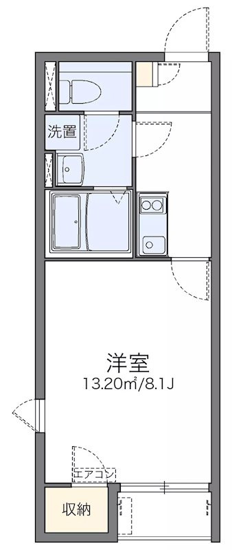 レオネクストムラヤマⅢの間取り