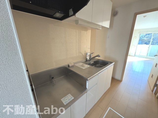 徳島市八万町夷山のアパートのキッチン