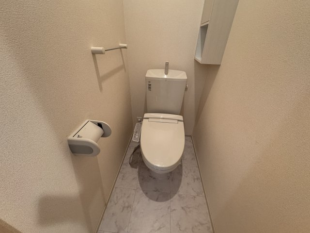 徳島市八万町夷山のアパートのトイレ