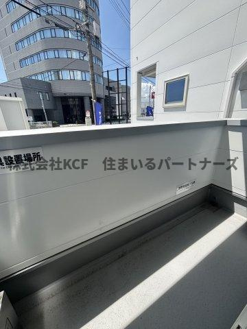 Cherim西鉄久留米Ⅳのバルコニー|外からの目が気にならないバルコニーで洗濯物が干せます