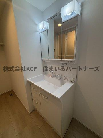 Cherim西鉄久留米Ⅳの独立洗面台|朝の身支度には欠かせない独立洗面化粧台
