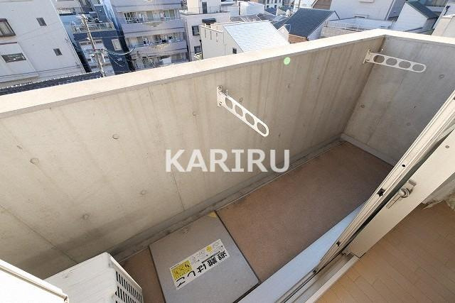 アスティオン都島のバルコニー