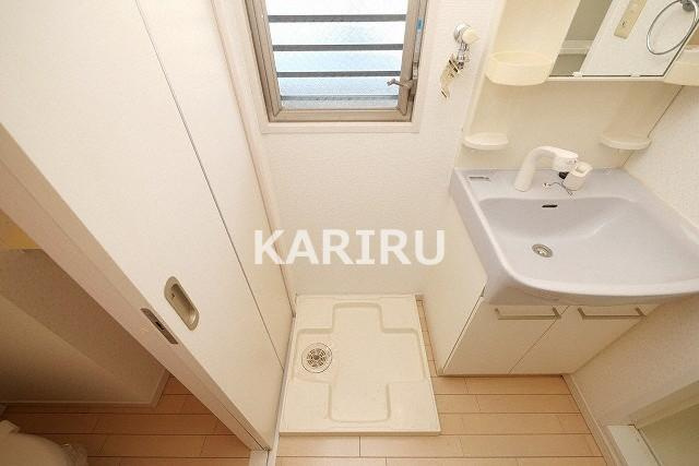 アスティオン都島の洗面所